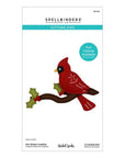 Spellbinders - Christmas Felt Stitch & Create Collection - Dies - Felt Winter Cardinal-ScrapbookPal
