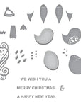 Spellbinders - Christmas Flourish Collection - Dies - Sugarplum Tweets-ScrapbookPal