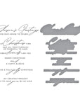 Spellbinders - City Holiday Collection - Press Plate & Dies - Christmas Cheer Sentiments-ScrapbookPal