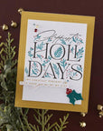 Spellbinders - City Holiday Collection - Registration Press Plates - Happiest Holidays-ScrapbookPal