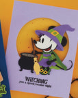Spellbinders - Classic Mouse Costume Party Collection - Clear Stamps & Dies - Classic Mouse Trick-or-Treat Sentiments-ScrapbookPal