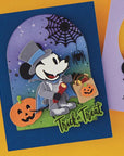 Spellbinders - Classic Mouse Costume Party Collection - Clear Stamps & Dies - Classic Mouse Trick-or-Treat Sentiments-ScrapbookPal