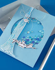 Spellbinders - Classic Mouse Graduation Collection - Letterpress + Foil Plate - Classic Mouse Graduation Sentiments-ScrapbookPal