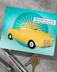 Spellbinders - Classic Road Legends Collection - Clear Stamps & Dies - Cruisin' By Sentiments-ScrapbookPal
