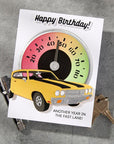 Spellbinders - Classic Road Legends Collection - Clear Stamps & Dies - Cruisin' By Sentiments-ScrapbookPal