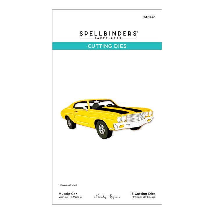 Spellbinders - Classic Road Legends Collection - Dies - Muscle Car-ScrapbookPal