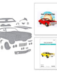 Spellbinders - Classic Road Legends Collection - Dies - Muscle Car-ScrapbookPal