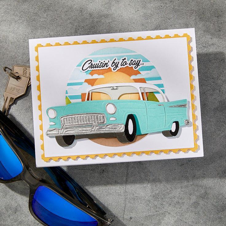 Spellbinders - Classic Road Legends Collection - Stencils - Scenic Drive-ScrapbookPal