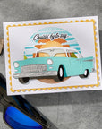 Spellbinders - Classic Road Legends Collection - Stencils - Scenic Drive-ScrapbookPal