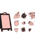 Spellbinders - Clear Stamps & Dies - Pink Lemonade-ScrapbookPal