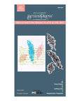 Spellbinders - Collaged Birds Collection - Registration Press Plates & Dies - Feather Dreams-ScrapbookPal