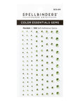Spellbinders - Color Essential Gems - Peridot-ScrapbookPal