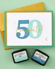 Spellbinders - Color Mix Celebrations Collection - Press Plates - Bold Color Mix Numbers-ScrapbookPal