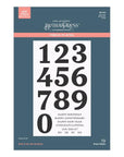 Spellbinders - Color Mix Celebrations Collection - Press Plates - Bold Color Mix Numbers-ScrapbookPal