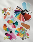 Spellbinders - ColorWheel Cardstock Collection - Dies - Color Swatch Petal-ScrapbookPal