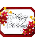 Spellbinders - Copperplate Holiday Sentiments Collection - Press Plates - Copperplate Happy Holidays-ScrapbookPal