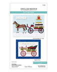 Spellbinders - Country Christmas Collection - Dies - Christmas Horse-Drawn Wagon-ScrapbookPal