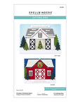 Spellbinders - Country Christmas Collection - Dies - Country Christmas Barn-ScrapbookPal
