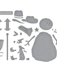 Spellbinders - Country Christmas Collection - Dies - Country Snowman-ScrapbookPal