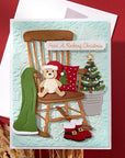 Spellbinders - Country Christmas Collection - Press Plates & Dies - Country Christmas Banner & Sentiments-ScrapbookPal