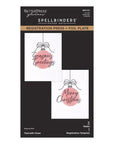 Spellbinders - Create Your Way Holiday Collection - Registration Press + Foil Plates - Tied with Cheer-ScrapbookPal