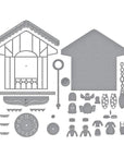 Spellbinders - Cuckoo Cottage Collection - Dies - Cuckoo Cottage-ScrapbookPal