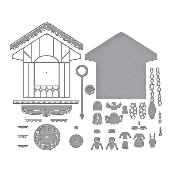 Spellbinders - Cuckoo Cottage Collection - Dies - Cuckoo Cottage-ScrapbookPal
