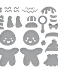 Spellbinders - Dancin' Christmas Collection - Dies - Dancin' Gingerbread-ScrapbookPal