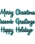 Spellbinders - Dear Santa Collection - Dies - Merry Greetings-ScrapbookPal