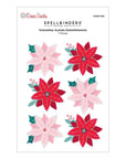 Spellbinders - Dear Santa Collection - Dimensional Stickers - Poinsettias-ScrapbookPal