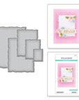 Spellbinders - Dies - Nestabilities Deckled Rectangles LG-ScrapbookPal