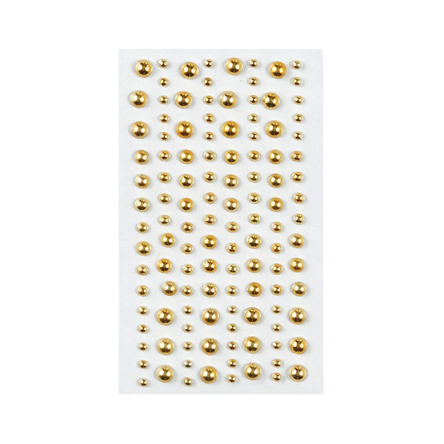 Spellbinders - Dot Embellishments - Fashion Gold-ScrapbookPal