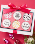 Spellbinders - Essential Holiday Collection - Press Plates - Holiday Backgrounds Panels-ScrapbookPal