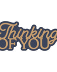 Spellbinders - Essentially Yours Sentiments Collection - Dies - Layered Thinking of You-ScrapbookPal