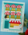 Spellbinders - Everyday City Holiday Collection - Dies - Everyday Awnings-ScrapbookPal