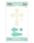 Spellbinders - Expressions of Faith Collection - Glimmer Hot Foil Plate & Die Set - Gleaming Cross-ScrapbookPal