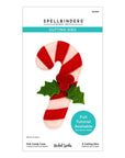 Spellbinders - Felt Stitch & Create Collection - Dies - Felt Candy Cane-ScrapbookPal
