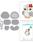 Spellbinders - Felt Stitch & Create Collection - Dies - Felt Snowy Owl-ScrapbookPal