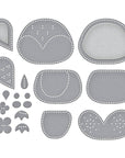 Spellbinders - Felt Stitch & Create Collection - Dies - Felt Snowy Owl-ScrapbookPal