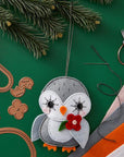 Spellbinders - Felt Stitch & Create Collection - Dies - Felt Snowy Owl-ScrapbookPal