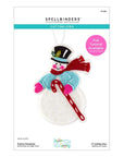 Spellbinders - Festive Felt Christmas Collection - Dies - Festive Snowman-ScrapbookPal