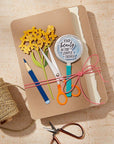 Spellbinders - Field Notes Collection - Clear Stamps - Field Notes Sentiments-ScrapbookPal