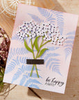 Spellbinders - Field Notes Collection - Clear Stamps - Field Notes Sentiments-ScrapbookPal