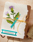 Spellbinders - Field Notes Collection - Clear Stamps - Field Notes Sentiments-ScrapbookPal