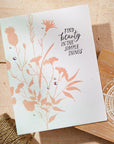 Spellbinders - Field Notes Collection - Press Plates - Bloom Wildly-ScrapbookPal
