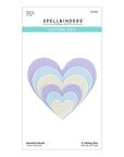 Spellbinders - Floral Reflection Collection - Dies - Essential Hearts-ScrapbookPal