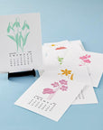 Spellbinders - Florals Through the Year Collection - Press Plates - 2025 DIY Calendar-ScrapbookPal