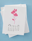 Spellbinders - Florals Through the Year Collection - Press Plates - April Sweet Pea-ScrapbookPal