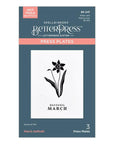 Spellbinders - Florals Through the Year Collection - Press Plates - March Daffodil-ScrapbookPal