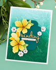 Spellbinders - Four Petal Collection - Dies - Four Petal Thank You Floral-ScrapbookPal